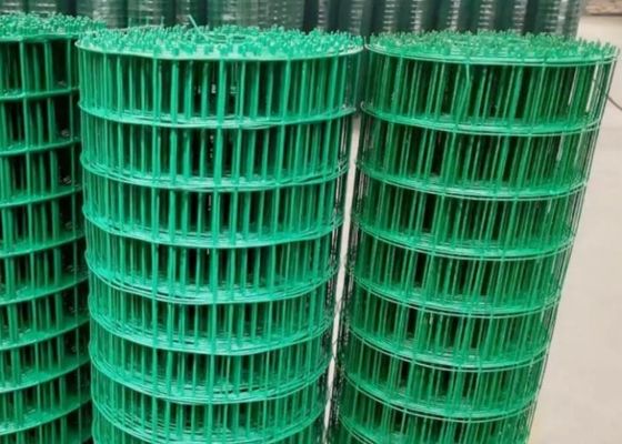 PVC des Grün-3Fts beschichtete Draht-Mesh Fencing Rolls Wire Garden-Zaun Roll Rustproof