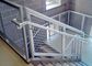 Quadratischer Öffnungs-Edelstahl galvanisierte geschweißten Mesh For Stair Railings