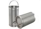 Grad-Edelstahl-Draht Mesh Cylinder Filter Mesh 0.5-200microns der Nahrungiso14001