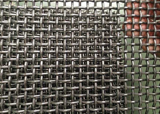 Vibrierender Schirm-Mesh Crimped Wire Cloth For-Steinbrecher des Steinkohlenbergbau-SS