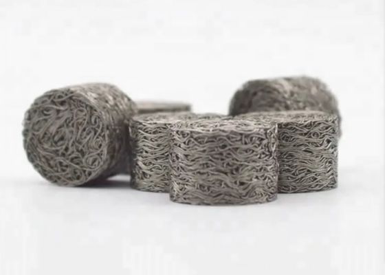 Schaum Lance Compressed Knitted Filter Wire Mesh Corrosion Proof des Schnee-ISO9001