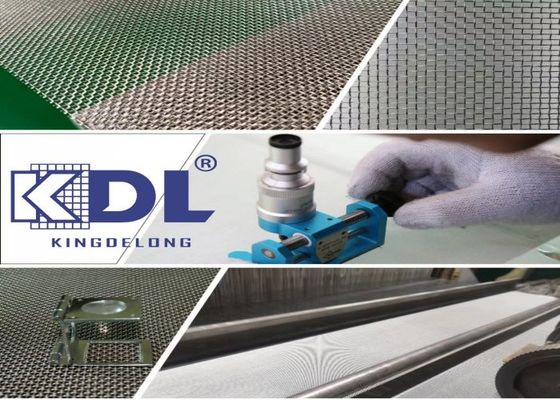 Hohe Qualität SS304 316 Edelstahl Quadrat Metall Gewebter Siebschirm Filternetz