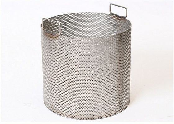 Einfach gewebte Korbspülschirm für die industrielle Filtration