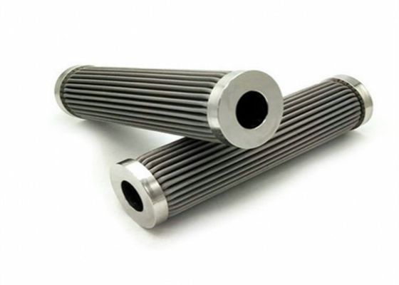 Edelstahl gefalteter Filter