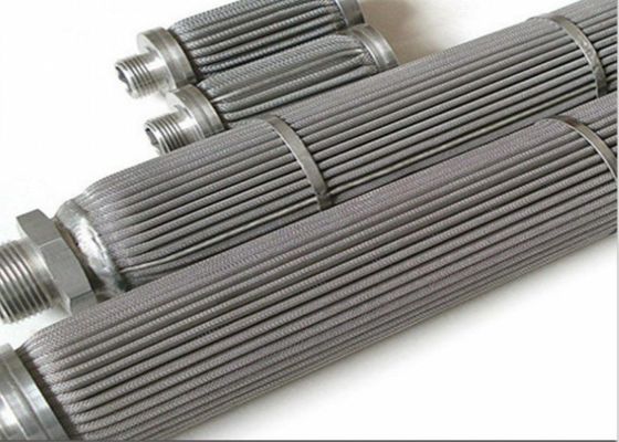 Edelstahl gefalteter Filter