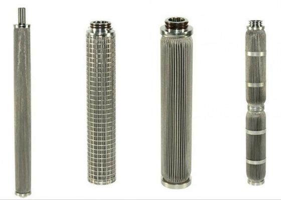 Edelstahl gefalteter Filter