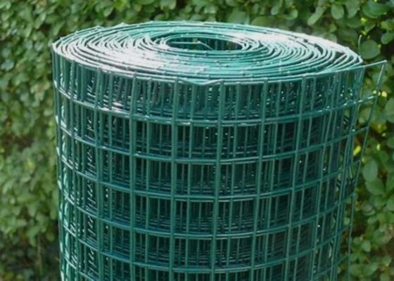 Grün beschichtete 0.35mm-6mm Draht Mesh Roll Welded Wire Mesh, der Rolls-Antialtern einzäunt