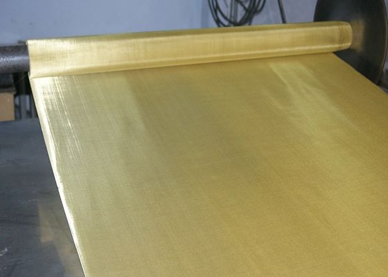 Twilled-Webart-Geldstrafen-Messingfiltersieb-Mesh For Clay And Powder-Filtration