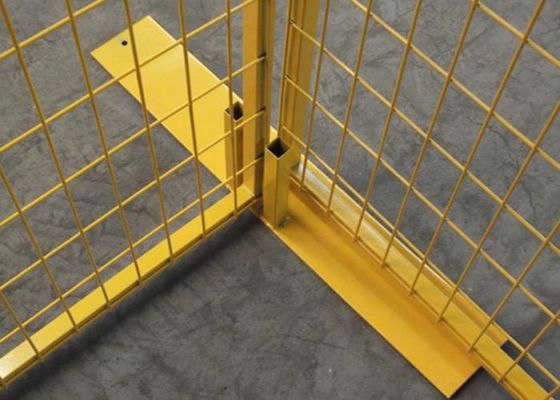 Sgs-Antikorrosions-PVC beschichtete Draht-Mesh Panels Canada Temporary Fencing-Platte
