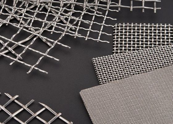 Gesponnene quetschverbundene Filtration Mesh Extruder Screen Mesh des Edelstahl-AISI316