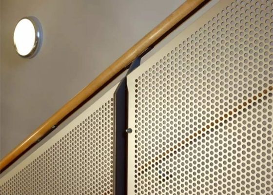 0.5mm bis 6mm dekoratives perforiertes Aluminiumblatt-Umweltschutz