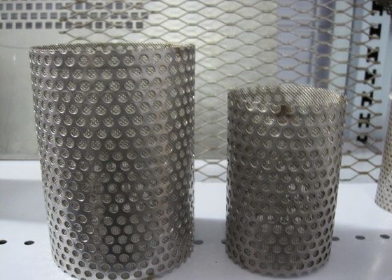 1.0 mm Dicke Perforierter Mesh-Blatt aus Edelstahl für die industrielle Filterung