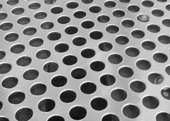 0.2mm-10mm Dicke Edelstahl-Punktplatte mit individuellen Löchermustern für Industriegeräte und Filter