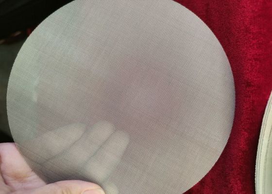 Kreisförmige Eigenschaften Hohe Festigkeit Filterbildschirmmasche Langlebig