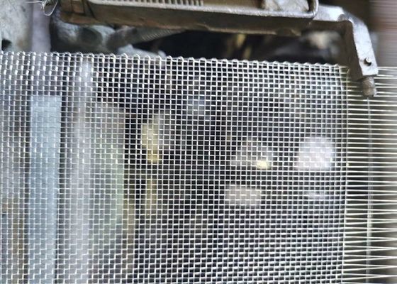 Korrosionsbeständige Gewebte Mesh Screen Verzinkte Oberfläche