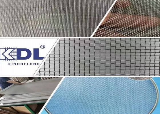Hohe Qualität SS304 316 Edelstahl Quadrat Metall Gewebter Siebschirm Filternetz