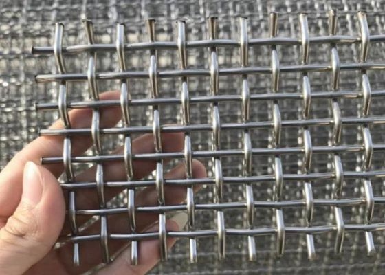 Edelstahlmaschinschirm Rollen 0,02-50,8 mm Öffnung SS 316 Twill Weave für industrielle Anwendungen