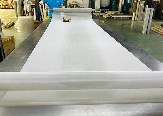 Sehr feine Edelstahl-Drahtmaschen-Bildschirm-Plain-Weave-Typ 400-Maschen mit unterschiedlichen Längen