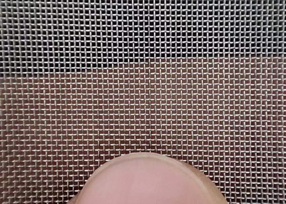 Hochkorrosionsbeständiges Edelstahl-Schirmnetz mit maximaler Breite von 8 Metern