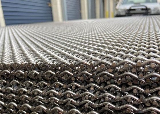 Schwarze Epoxy-beschichtete Edelstahl-Drahtnetzscheibe mit hoher Korrosionsbeständigkeit für verschiedene Anwendungen