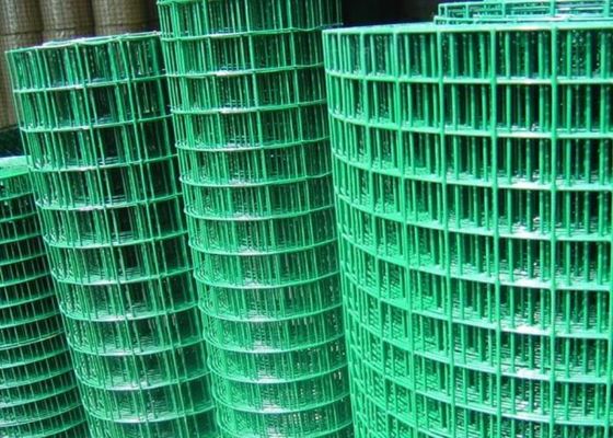 Grünes galvanisiertes geschweißtes Drahtnetz für Heimsicherheit und Bauwesen
