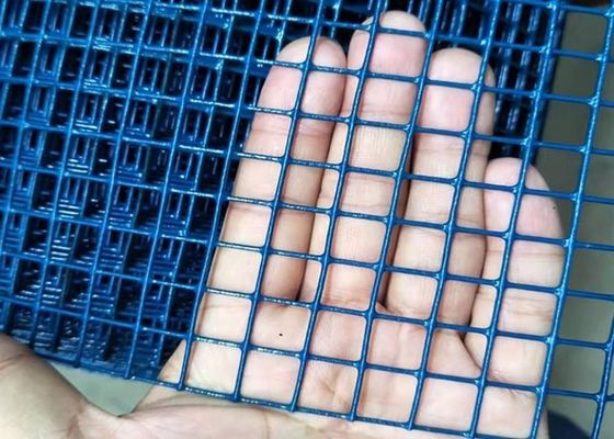 Anti-Rost grün schwarz blau geschweißtes Drahtnetz für Garten / Stadion Zaun