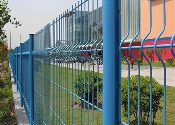 Anti-Rost-PVC-beschichtete geschweißte Drahtnetze aus Kohlenstoffstahl für Sicherheitszaun