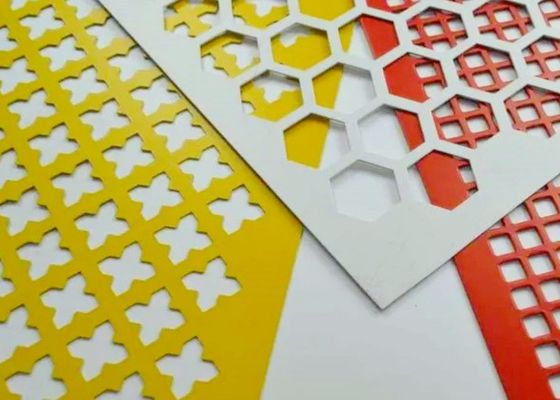 Perforiertes Metallnetz mit individuellen Löcherformen und Oberflächenbehandlungen