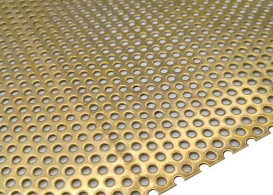 Perforiertes Metallnetz mit individuellen Löcherformen und Oberflächenbehandlungen