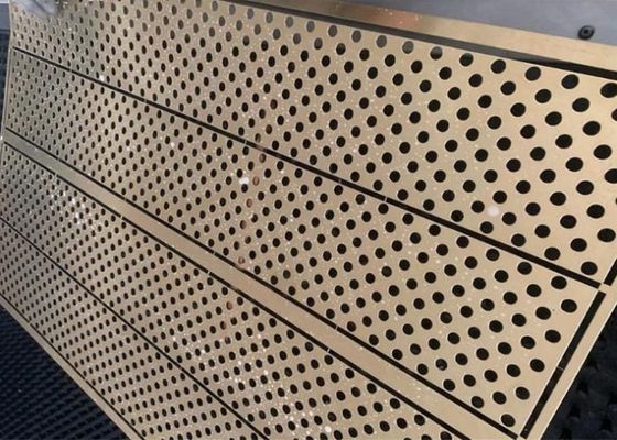 Perforierte Metallnetzplatte für die architektonische Filtration