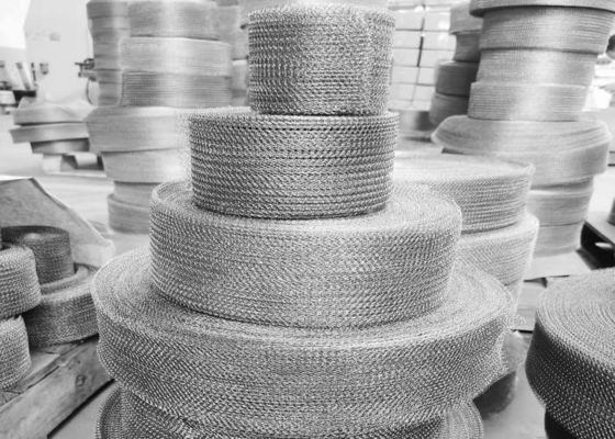 ISO 9001 Gestrickte Drahtnetze aus Edelstahl für Filterelemente