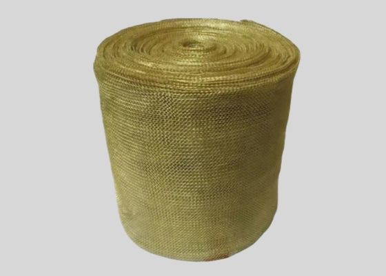 0.08mm Drahtdurchmesser Messing Stricknetz zur Filtration von Kraftstoff und Hydrauliksystemen