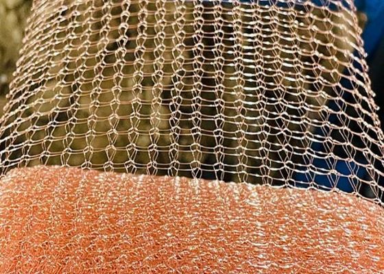Dauerhafte Multi-Strand-Drahtgas-Flüssigkeitsfilter-Drahtmasch / Messing und Kupferdrahtmasch-Rohrfiltration