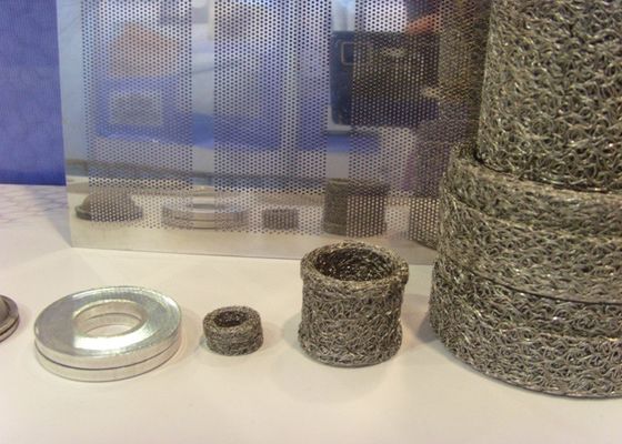 Dauerhafte aus Edelstahl gewebte einseitige Drahtnetzrohr für die Filtration