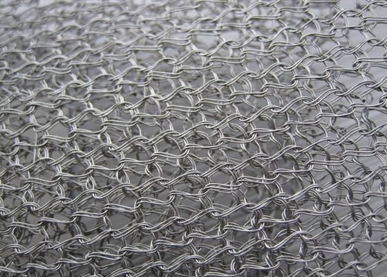 Edelstahldraht Durchmesser 0,08 mm-0,3 mm Strickgewebe für Flüssigluftfilter