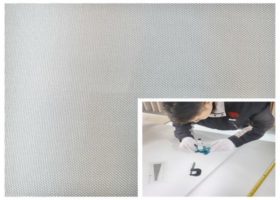30 m Standard Rollgröße Edelstahl Filternetz Flachfläche