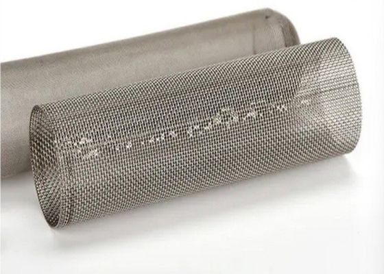 Industrielle Filtrationsschirme Filternetz SUS304 304L Edelstahldraht 3-500 Mesh Quadrat Plain Weave