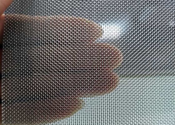 Edelstahl Plain Woven Woven Wire Mesh Screen für die Trennfiltration