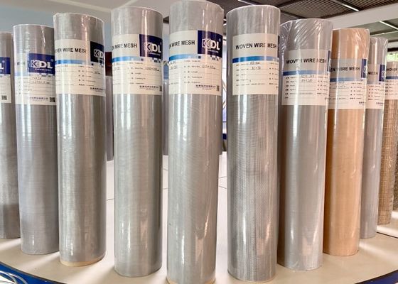 Edelstahl Plain Woven Woven Wire Mesh Screen für die Trennfiltration