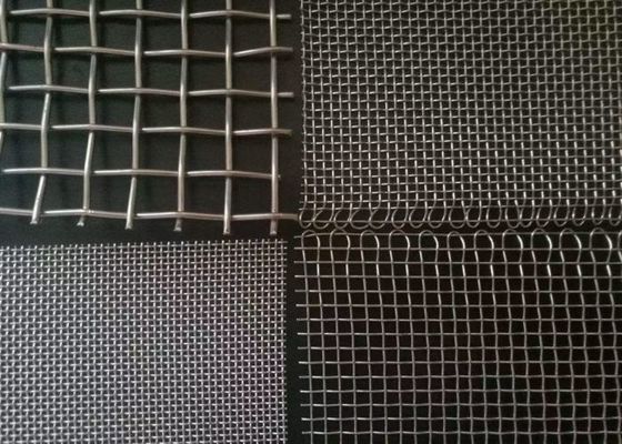 Epoxy beschichtet Steinbruch Edelstahl gewebte Bildschirm mit Selvage Edge Vorbereitung und hohe Zugfestigkeit