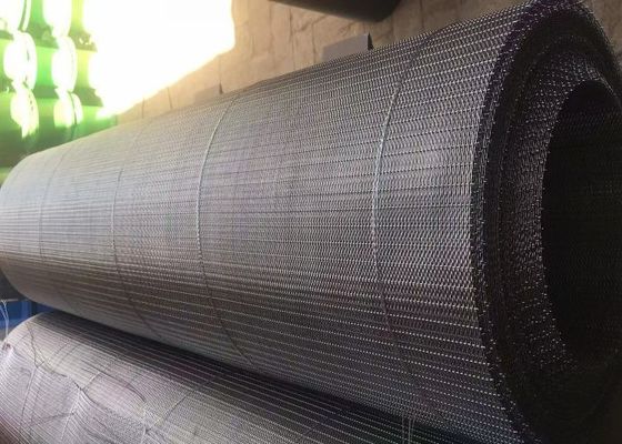 Epoxy beschichtet Steinbruch Edelstahl gewebte Bildschirm mit Selvage Edge Vorbereitung und hohe Zugfestigkeit
