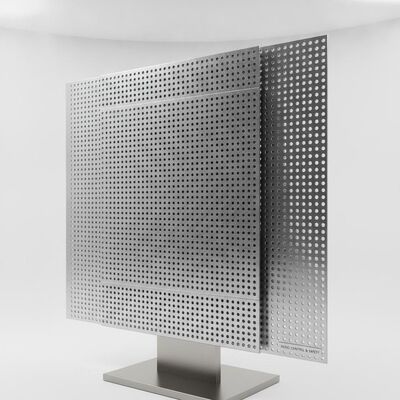 Flat sheet punched metal sheet polished powder coated galvanized thickness 0.5mm to 10mm suitable for noise control and safety applications