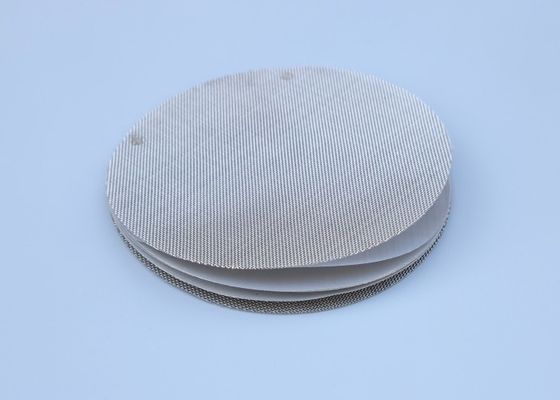 Punktschweissen-Edelstahl-Filter-Draht Mesh Extruder Filter Screen Disc SS316L