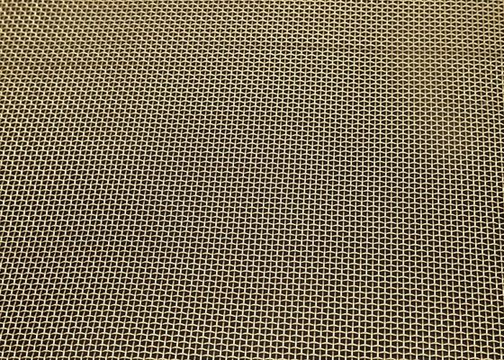 Messingdrahtgewebe mit hoher Dichte Mesh Woven Metal Mesh Fabric für feine Filtration