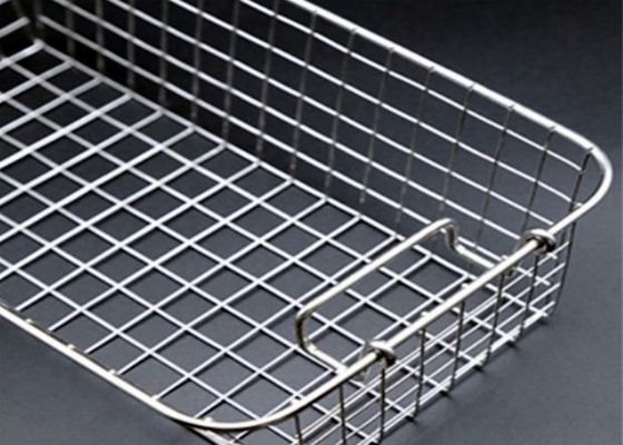 Messgerät 10 schweißte Draht-Mesh For Food Or Medical-Korb-Antikorrosion