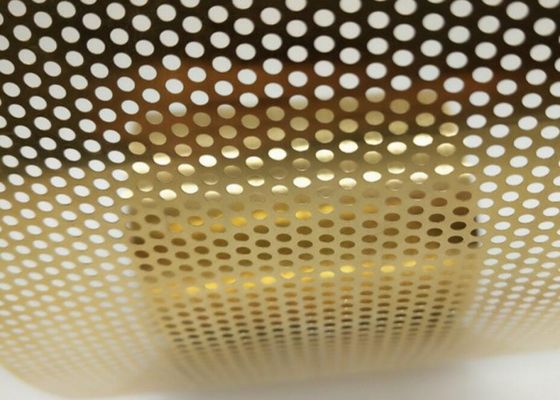 College-experimentelle gelochte Blechtafel durchlöcherte dickes Kupferblech 100mm