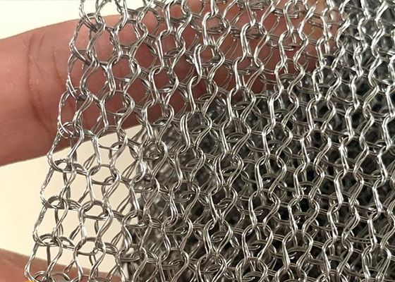 316L Gestrickt rostfreies Korrosionsbeständiges Netz