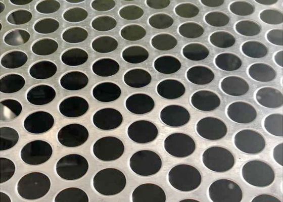 Lüftungs- und Rauchfilterung Perforiernetzblatt 0,1 mm bis 12 mm Dicke