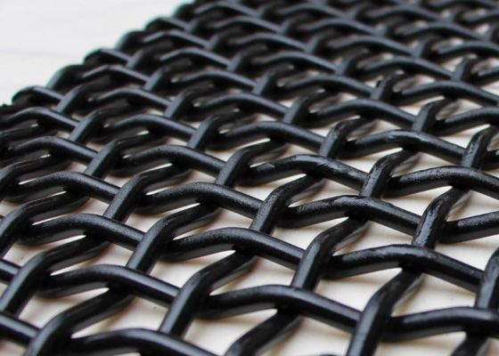 Korrosionsbeständig Gewebtes Drahtnetz mit Quadratnetz für 30° 180° Hook-Vibrationsbildschirm