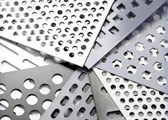 Anodisierte Perforationsplatte